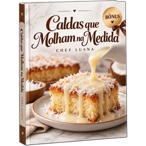 Mockup do bônus Caldas que Molham na Medida