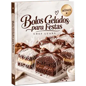 Mockup do bônus Bolos Gelados para Festas