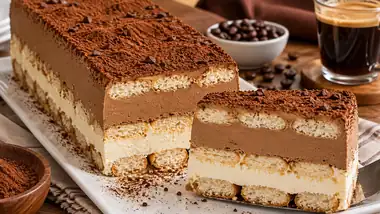 Bolo Gelado com Café